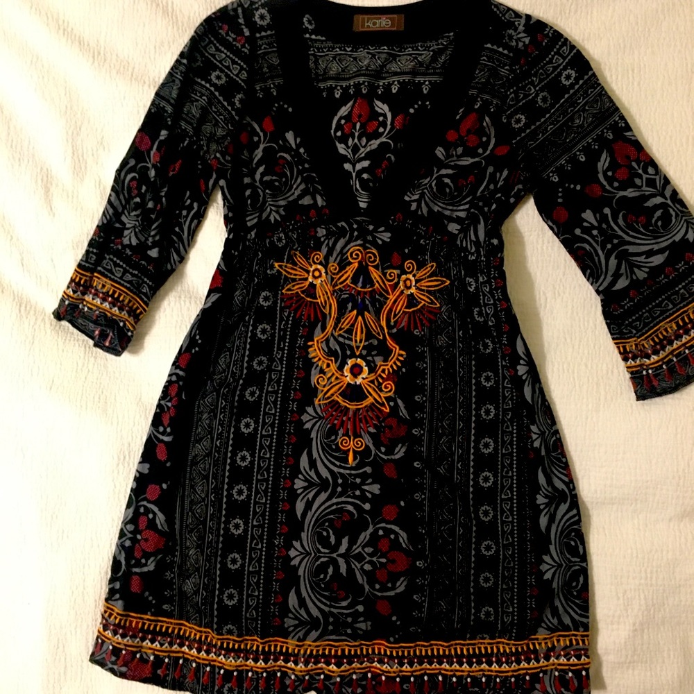Embroidered Dress